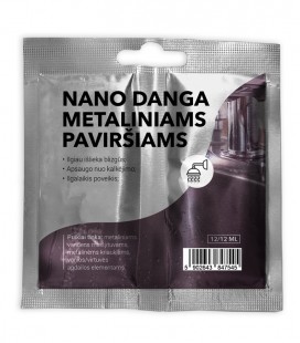 Single-use nano coating for metals (12/12 ml)