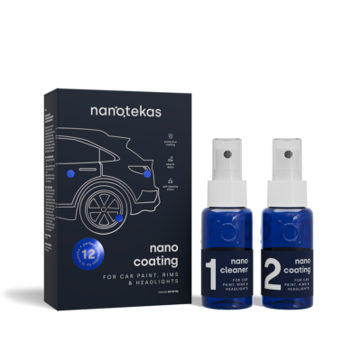 Nano coating for carpaint, rims and headlights 2