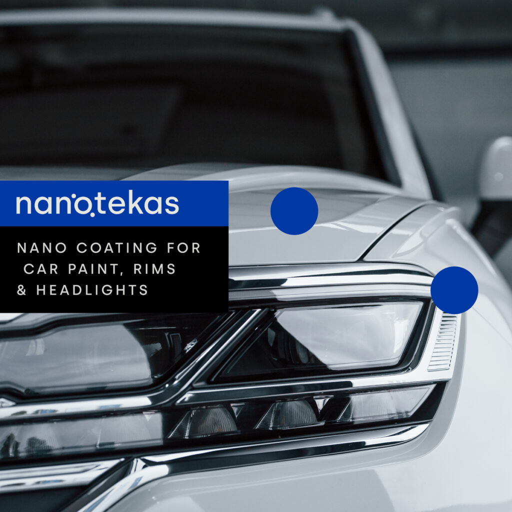 Nano coating for carpaint, rims and headlights 1