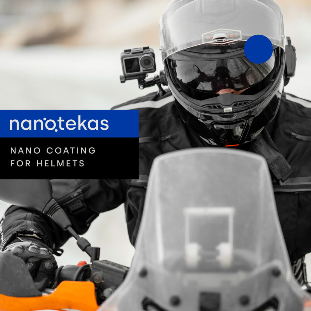 Nano coating for helmets 1